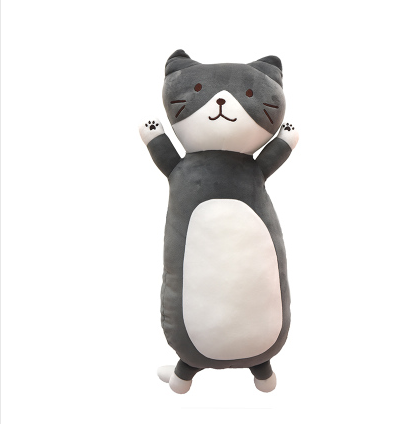 Japanese Cat Plush Pillow - Cute Cartoon Cushion